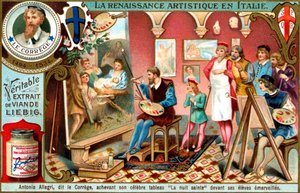 Renaissance Kunst in Italië: Antonio Allegri, ca. 1900