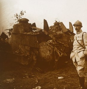 Renault tank, ca. 1914-1918