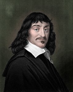 Rene Descartes, Franse filosoof en wiskundige, 1835 door Unbekannt
