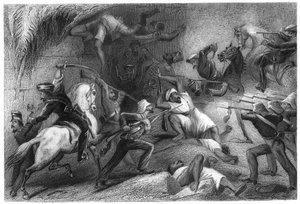 Afwijzing van een Uitval uit Delhi, 1857