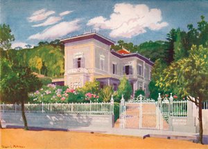 Woning van de heer Joseph Walker, Petropolis, 1914 door Unbekannt