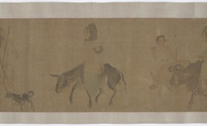 Terugkeer naar huis na de oogst, Yuan- of Ming-dynastie, 14e-15e eeuw
