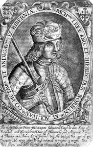 Richard I, koning van Engeland door Unbekannt