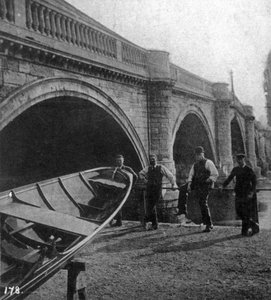 Richmond Bridge, Londen, begin 20e eeuw