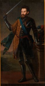 Portret van Pietro III Français: Olieverfschilderij uit de 18e eeuw, voorstellende Pierre II van Savoye, bewaard in het Koninklijk Paleis van Venaria Reale door Unbekannt