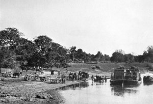 Rivierscène, Rio Corrientes, Paraguay, 1911