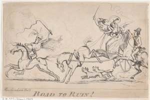 Weg naar de ondergang!, 1 april 1803 door Unbekannt