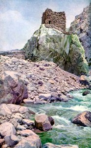 Rotsvesting, Afghaanse grens, c1924 door Unbekannt