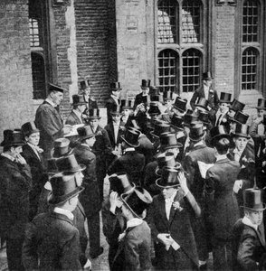Appèl van Etonians op 4 juni, Berkshire, ca. 1922