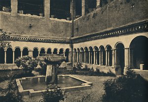 Roma - Kloosters van SS. Quattro Coronati op de Caeliaanse heuvel. Gebouwd in 1113, 1910 door Unbekannt