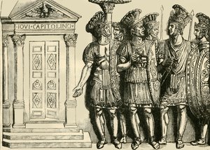 Romeinse soldaten, 1890