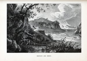 Romulus en Remus, 1882 door Unbekannt