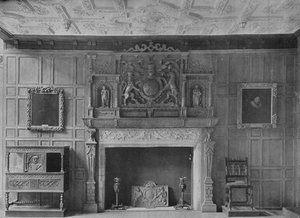 Kamer uit het Oude Paleis in Bromley-By-Bow, 1908