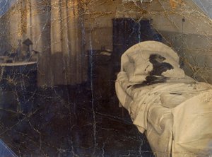 Kamer in het Mariinskaya-ziekenhuis waar Fyodor Kokoshkin werd vermoord, Petrograd, Rusland, 1918