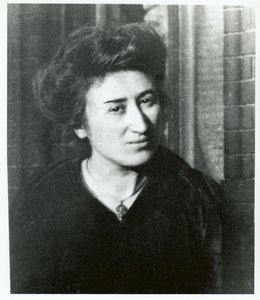 Rosa Luxemburg door Unbekannt