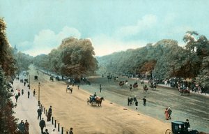 Rotten Row, Hyde Park, Londen, ca. 1910