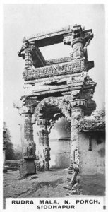 Rudra Mala, noordportiek, Siddhapur, India, ca. 1925