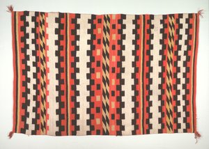 Kleed met bandstijl, ca. 1895-1910