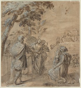 Ruth en Boaz, 1600s