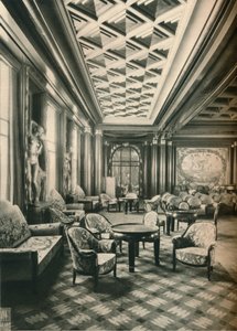 S. S Ile de France, Grand Salon, c1927