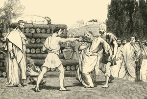 Offer van Scaevola door Unbekannt