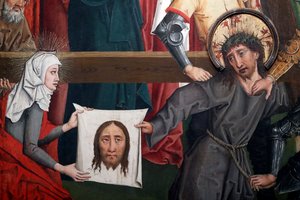 Saint-Pierre le Vieux Katholieke Kerk, Christus in zijn Passie, De Sluier van Veronica door Unbekannt