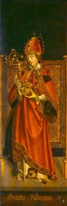 Sint Alban van Mainz, c. 1500-1525 door Unbekannt
