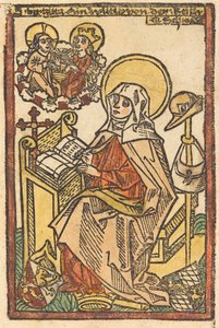 Sint Brigida, ca. 1480-1500 door Unbekannt