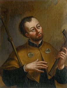 Sint Franciscus Xaverius door Unbekannt