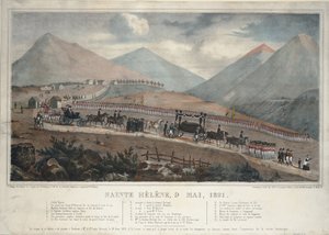 Sint-Helena, 9 mei 1821, 1839 door Unbekannt