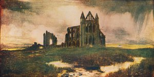 Sint Hildas Abdij, Whitby door Unbekannt