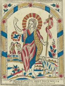 Sint Johannes de Doper bid voor ons, ca. 1820