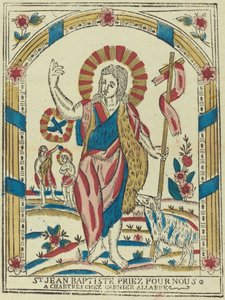 Sint Johannes de Doper bid voor ons, ca. 1820