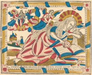 Sint Maria Magdalena bid voor ons, ca. 1820 door Unbekannt