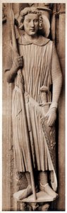Sint Theodoor, kathedraal van Chartres, Frankrijk, 13e eeuw door Unbekannt