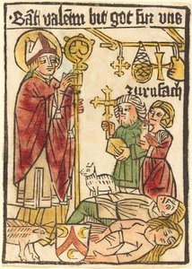 Sint Valentijn, 1470-1480 door Unbekannt