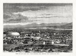 Salt Lake City, Utah, VS door Unbekannt
