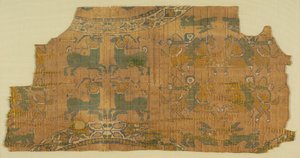 Samietfragment met jagers, 800s