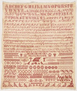 Merklap, 1800s