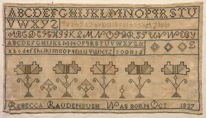 Merklap, 1837 door Unbekannt