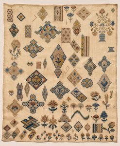 Sampler, late 1800s door Unbekannt