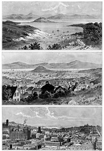 San Francisco in november, 1848, 1858 en het einde van de 19e eeuw, 1901