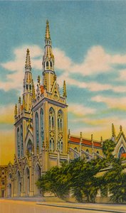 San Roque Kerk, Barranquilla, ca. 1940s door Unbekannt