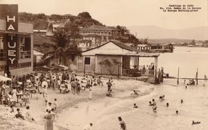 Santiago de Cuba. La Socapa badplaats, Cuba door Unbekannt