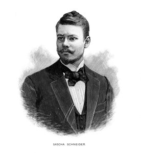 Sascha Schneider, Duitse schilder en graficus, 1899