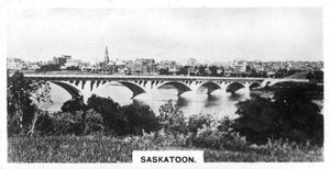 Saskatoon, centraal Saskatchewan, Canada, ca. 1920s
