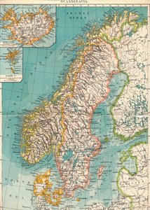 Scandinavië, ca. 1906, 1907 door Unbekannt