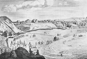 Scarborough Sands in 1735, ca. 1735, 1904