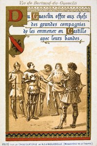 Scène uit het leven van Bertrand du Guesclin, 19e eeuw