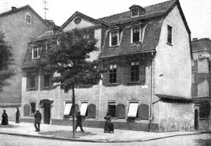 Schillers huis, Duits Athene, Duitsland, 1922
